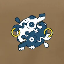 Yin & Yang abstraktné psy