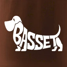 Basset nápis v tele