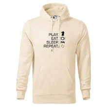 Eat sleep play - šach Eat sleep play - šach