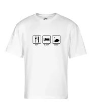 Eat sleep golf