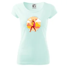 Farebný párový motív na hory