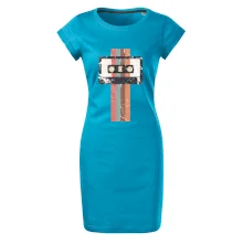 Retro kazeta - pruhy