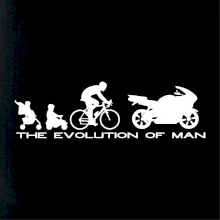 Evolution of man (supersport)