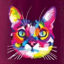 Mačka dúhová hlava