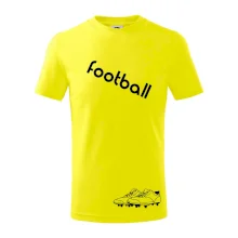 FOOTBALL nápis šikmo FOOTBALL nápis šikmo