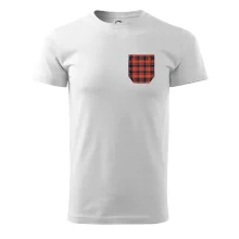 Flanelové triko červené