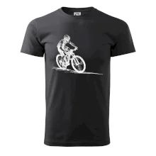 MTB kreslený cyklista MTB kreslený cyklista