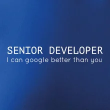 Senior developer google better than you