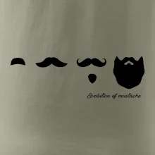 Evolution mustache