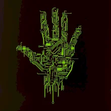 Tlačený spoj ruka Tlačený spoj ruka