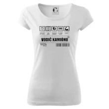 Čiarový kód - Vodič kamiónu