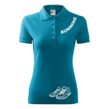 Running nápis šikmo