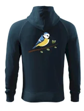 Sýkorka modrinka na vetve