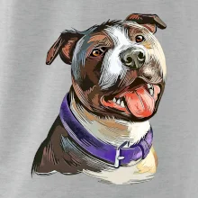 Americký stafordšírsky teriér kreslený