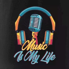 Music is my life slúchadlá