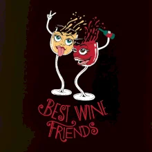 Best wine friends dancing (Pecka design) Best wine friends dancing (Pecka design)