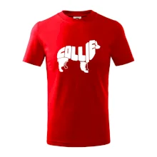 Border kólia písmo v tele