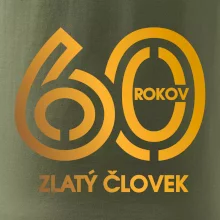 60 rokov zlatý človek