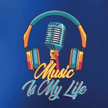 Music is my life slúchadlá Music is my life slúchadlá