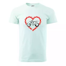 Moto srdce reťaz - enduro Moto srdce reťaz - enduro