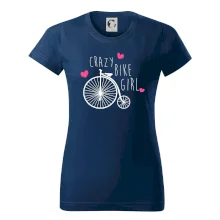 Crazy bike girl