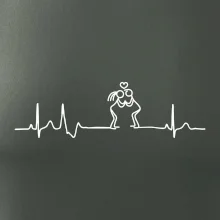 EKG zamilovaný pár EKG zamilovaný pár