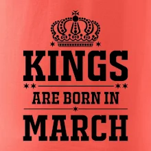 Kings are born in March
