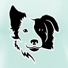 Border kólia obrys hlavy