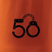 Narodeninové tričko pre policajta - putá 50