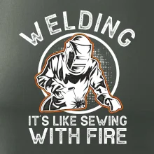 Welding its like sewing with fire