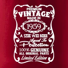 Vintage Etiketa - 1959