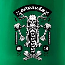 Motorkár  lebka opravár