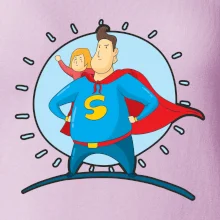 Táta superman - dievča