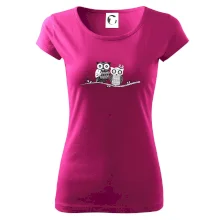 Dve sovy abstraktné