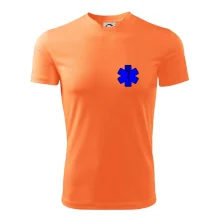 Rescue - Hviezda na prsníku + nápis na chrbte Rescue - Hviezda na prsníku + nápis na chrbte