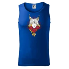 Rys s červenými ružami (Pecka design)