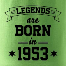 Legends are born in 1953