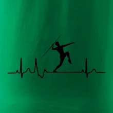 EKG hod oštepom muž