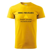 Mimo prevádzku prosím, použite iný bankomat Mimo prevádzku prosím, použite iný bankomat