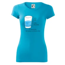 Technically, the glass is always full Technically, the glass is always full