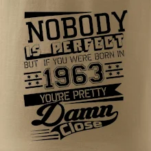 Nobody is perfect - 1963