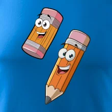 Parové tričko - Ceruzka a guma