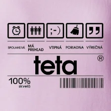 Čiarový kód - teta