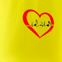 Moje srdce bije pre hudbu - srdce malé