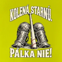 Kolená starnú pálka nie