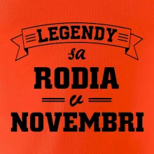 Legendy sa rodia v novembri