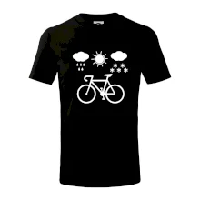 Cyklista za každého počasia