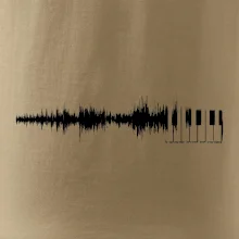 Piano ekg - priebeh skladby