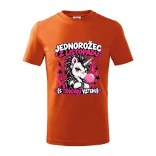 Novembrový punkový jednorožec s čírom