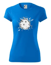 Florbal lopta v triku